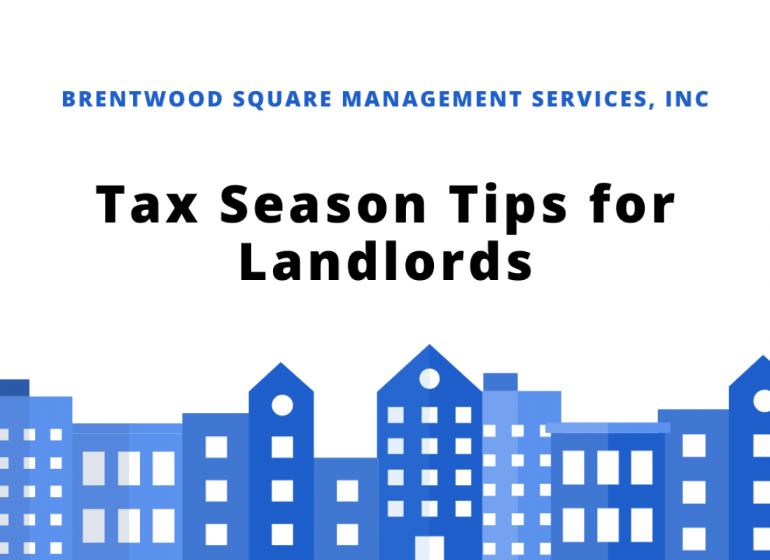 Tax Season Tips for Landlords