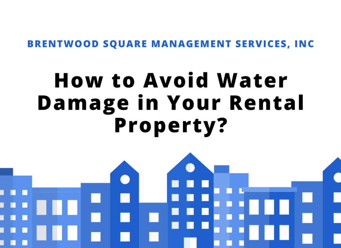 How to Avoid Water Damage in Your Rental Property?